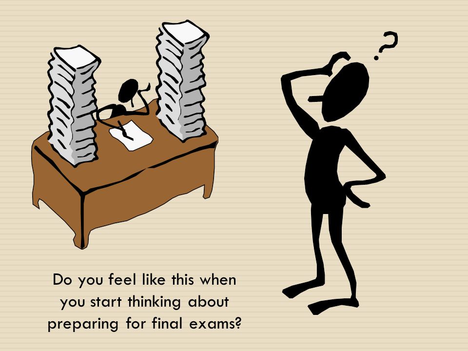 How to Prepare for Your Final Exams
